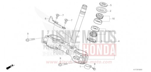 STEERING STEM CRF300LRAM de 2021